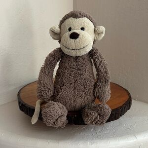 Jellycat Bashful Monkey Stuffed Animal Plush, Medium, 12 inches